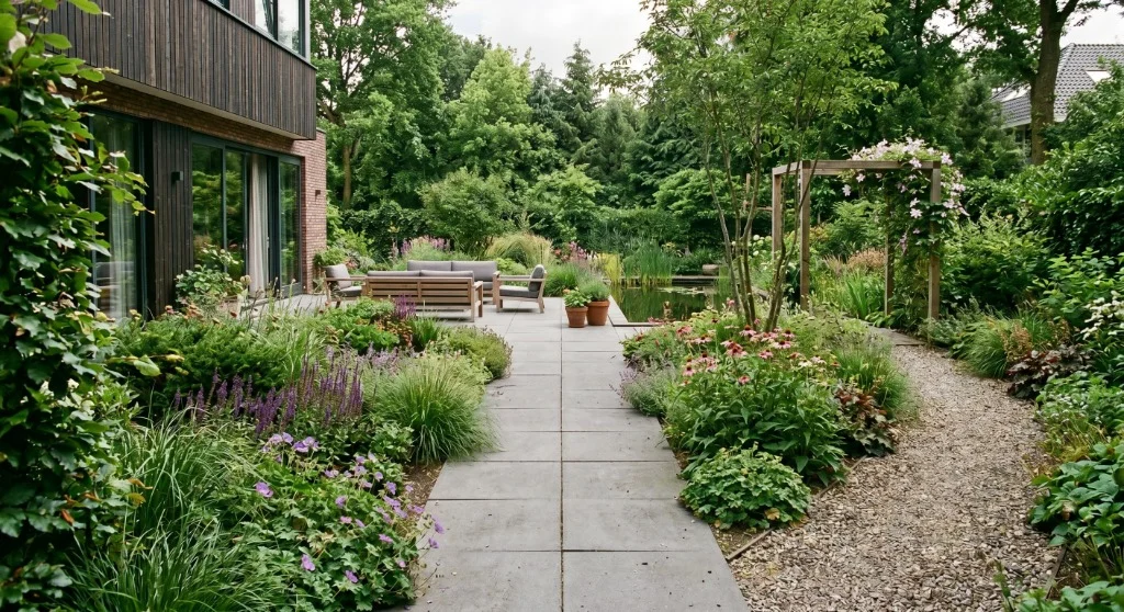 Ontwerpprincipes voor rust en balans in je tuin